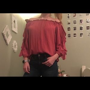 Off the shoulder top